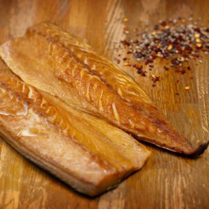 Smoked Mackerel Fillets £14.50 per kilo or 3kg Box for £42.00