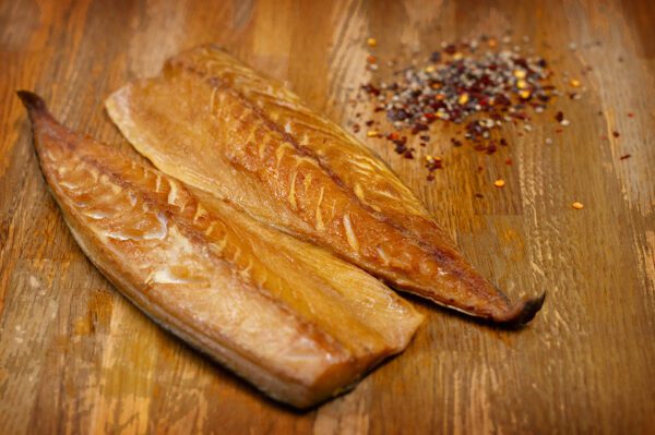 Smoked Mackerel Fillets £14.50 per kilo or 3kg Box for £42.00