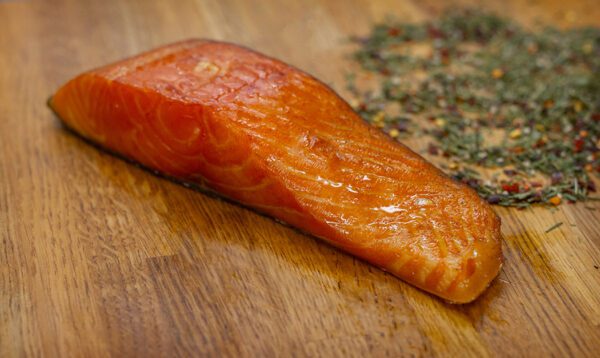 Hot Smoked Salmon Portions or Whole sides £30.00 per kilo - Image 2